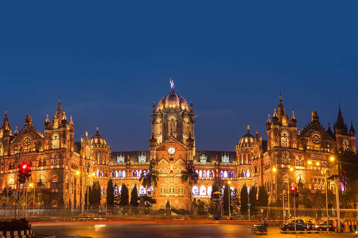 Victoria Terminus in Mumbai